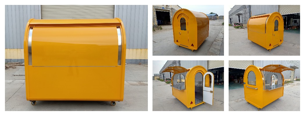 7ft small food kiosk for sale